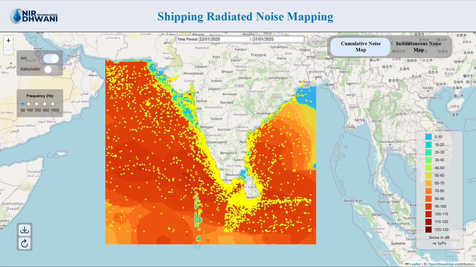 Shipping Radiated Noise Estimation Tool